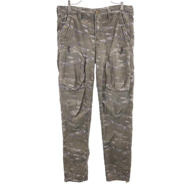 

ARMANI EXCHANGE camouflage Military pants W30 Gray Men s Used