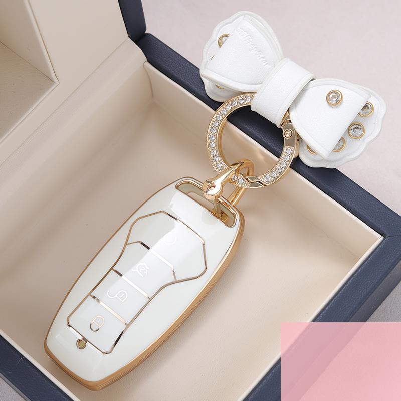 Tpu Auto Key Fob Cover Case Fit For Byd Song Pro Han Ev Max Tang Dm Qin Plus Yuan Dolphin Atto 3 Automotive Housing Mount Protective Auto