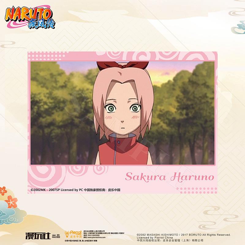 Naruto Uchiha Sasuke Hyuga Hinata Haruno Sakura China Official Authorization Cosplay Childhood Series Photographic Paper