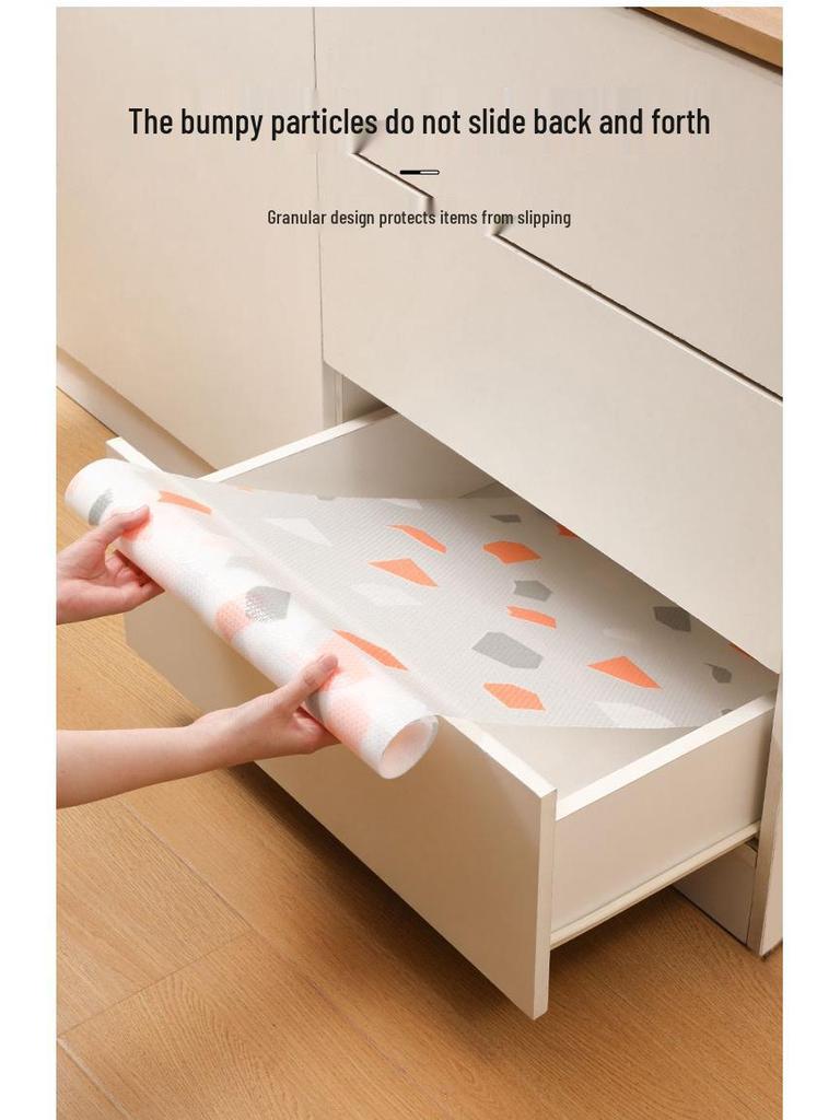 Waterproof Drawer and Cabinet Protection Pad: Anti-Dirty, Anti-Oil, and Moisture-Proof Liner for Kitchen and Wardrobe.