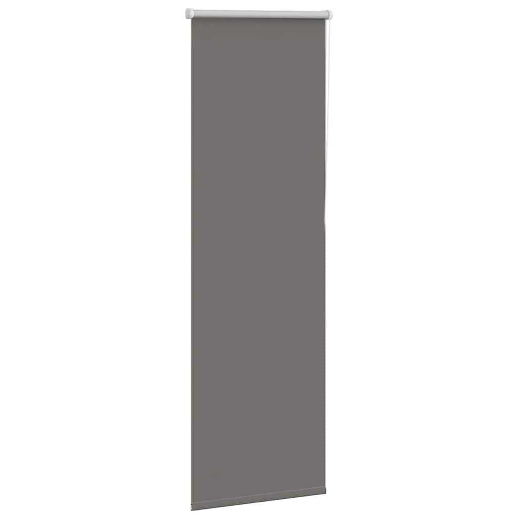 Roleta Zaciemniająca Szara 40X175 Cm Szerokość Tkaniny 35,7 Cm