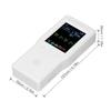 Air Quality Indoor PM10 HCHO TVOC CO2 CO Temperature and Humidity Detector with Backlit LCD Air Quality Tester for Home and Office Monitor, PM2.5