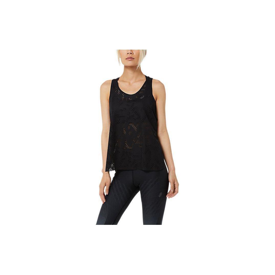 

New ASICS Tank Tops Women s Black 2012C227-002 XL