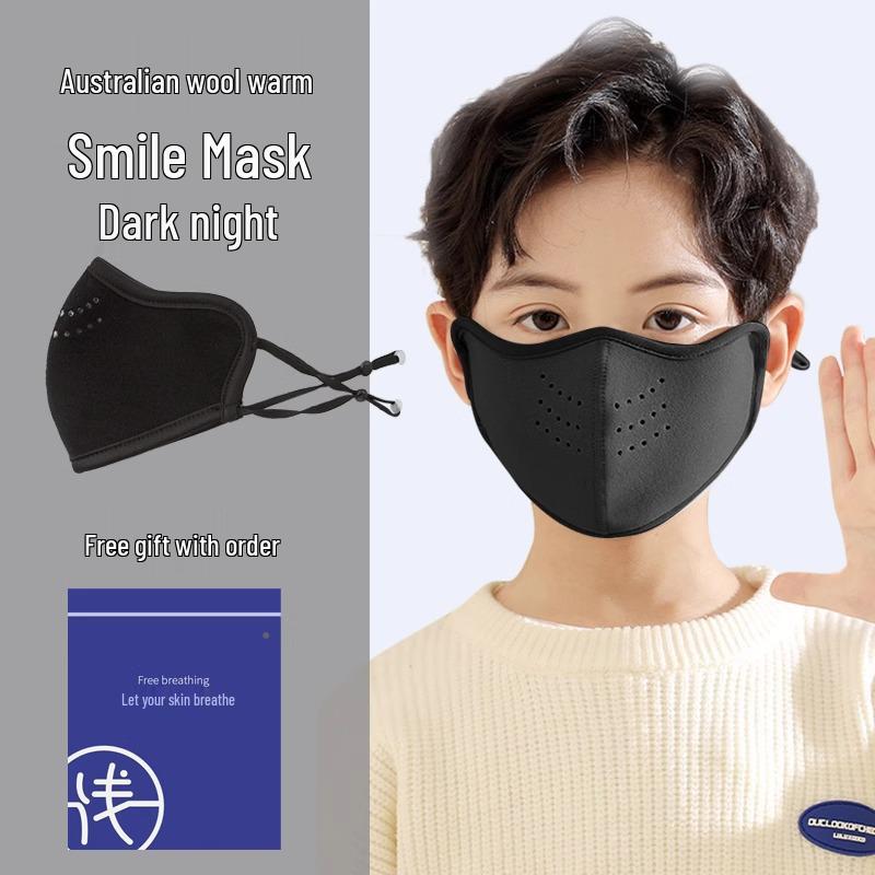 Kids' 3D Winter Mask: Breathable, Windproof, and Warm with Eye Corner Protection