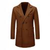 Autumn and Winter Men's Woolen Jacket Woolen Coat Casual Trench Coat