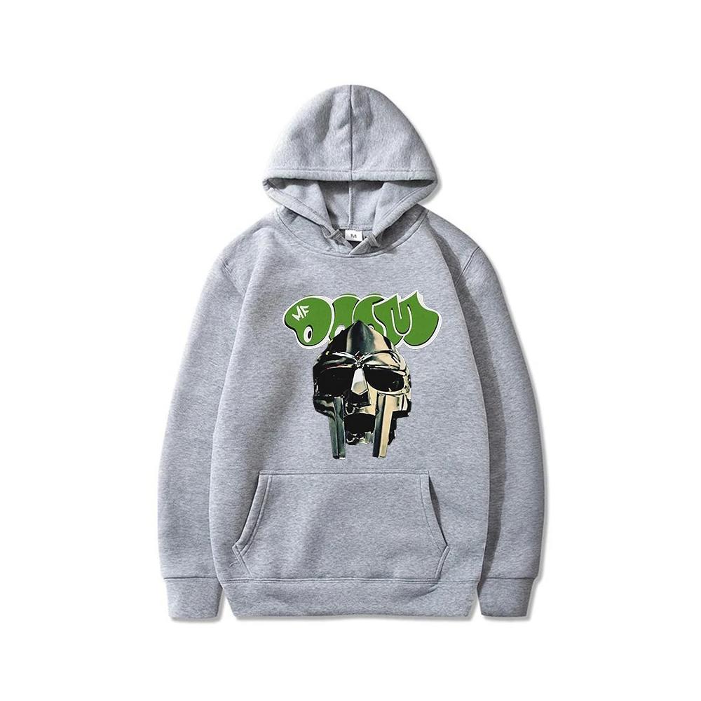 Cartoon Mf Doom Hettegenser Herre Dame Genser Langermede Gensere Hettegensere Vinter Harajuku Streetwear Klær Topper