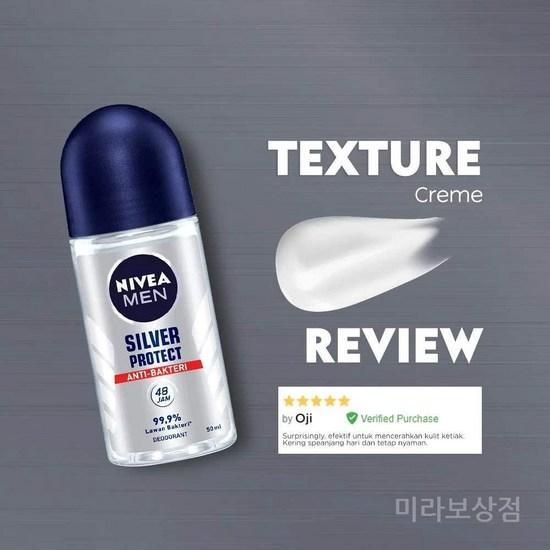 Nivea Men Herren Deo Roll-on Silver Protect 50ml 3Stk