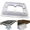 1/4/6Pcs Solar Panel Mounting Bracket Plastic Photovoltaic Panel Fixing Corner Brackets For Caravans RV Motorhomes Camper Vans