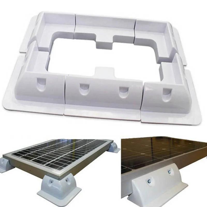 1/4/6Pcs Solar Panel Mounting Bracket Plastic Photovoltaic Panel Fixing Corner Brackets For Caravans RV Motorhomes Camper Vans