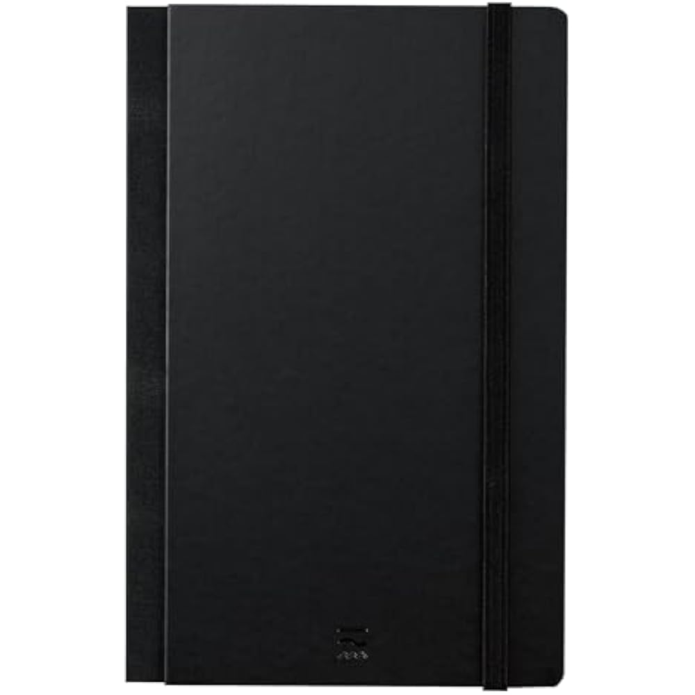 Kokuyo Note PERPANEP German Edition Smooth A5 4mm Square Border Black PER-HS1010S4D