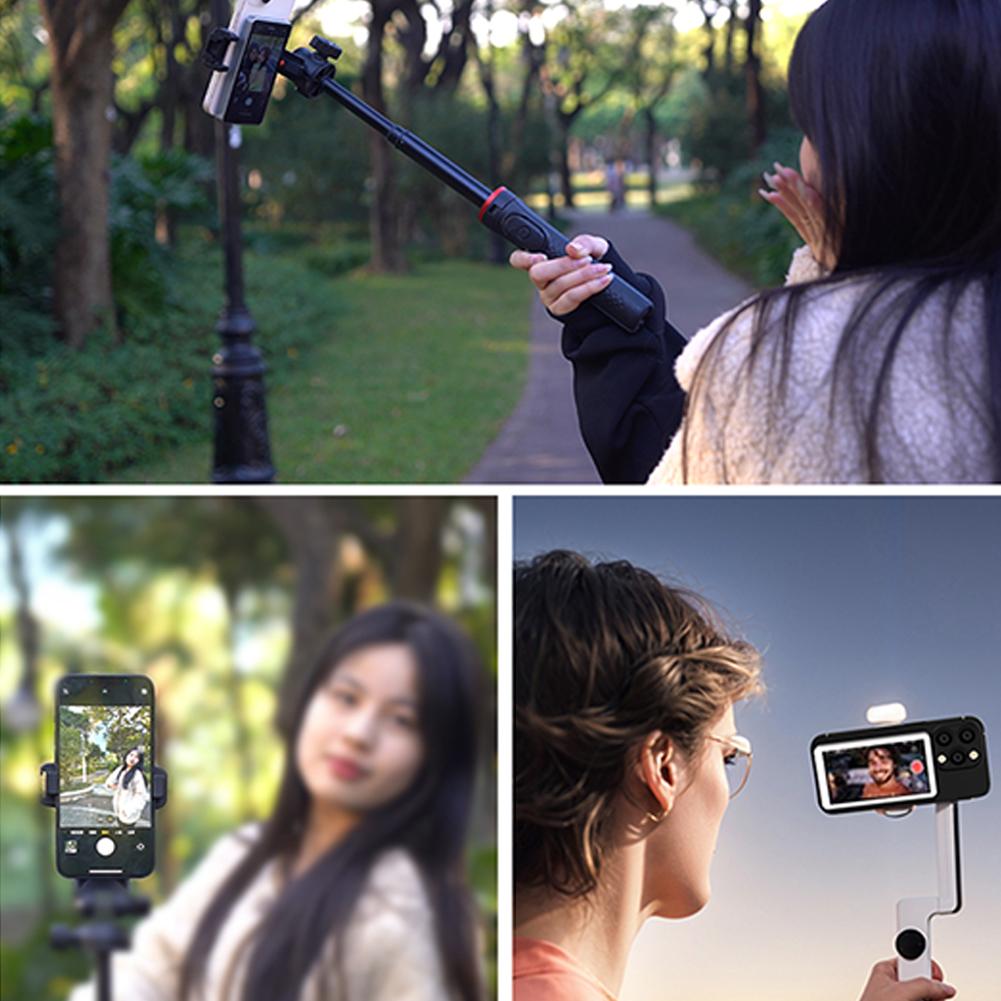 Wireless Monitor Rear Camera Screen Vlog Live Stream Video Recording Outdoor Selfie Tool Smartphone Selfie Magnetic Projector