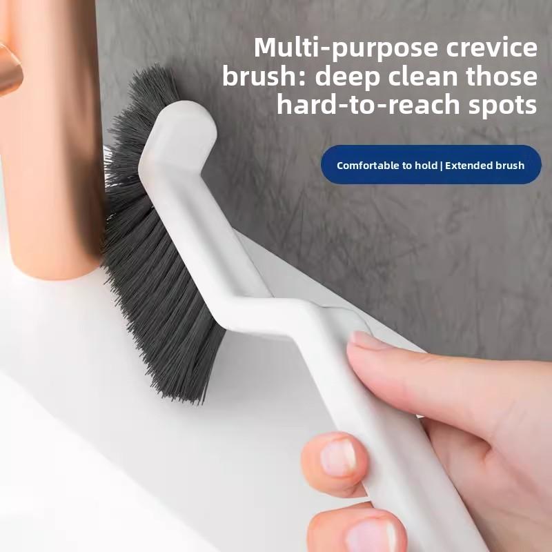Multifunctional Gap Cleaning Brush - Window Groove Cleaning Tool for Bathroom and Toilet Gap Cleaning and Two-in-one Floor Brush