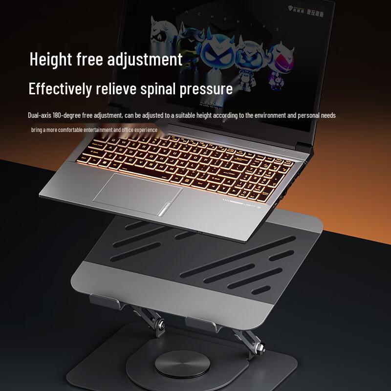 MACHENIKE R3 Series 360° Rotating Laptop Stand with Cooling