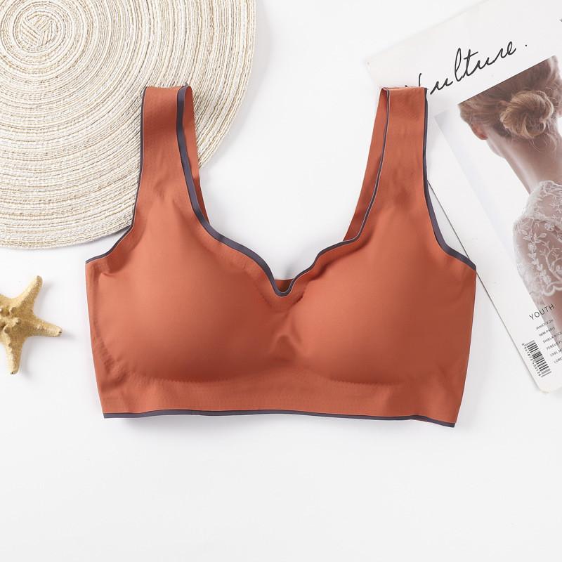 Nylon Sports Bras For Women With Seamless Breathable Design For Yoga And Sleep