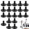 20Pcs/Set Drum Set Cymbals Holder Plastic Flange Connect Stand Rustproof Cymbals Sleeves Percussion Instrument Accessories