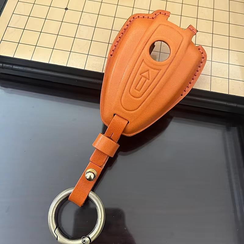 

Retro Leather for BMW R18 R18B R18 B R18 R18B R18TC R1 Motorcycle Key Cover Case Fob Keychain Accessories