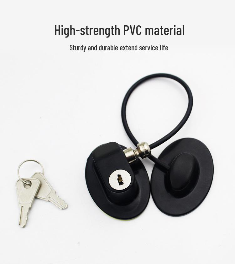 Child Safety Lock: Refrigerator, Window & Sliding Door Latch with Steel Wire – Fall Prevention & High-Rise Protection.