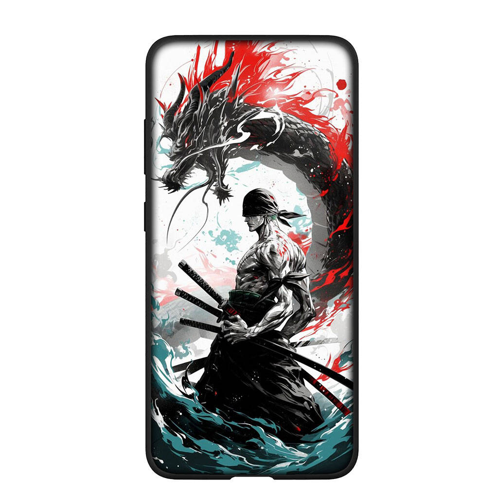 Phone Case for iPhone 17 15 16 Plus X Redmi Note 14 12 11 13 Pro Max Huawei P30 P20 Lite OPPO A60 A40 A80 A54 Wallpaper Luffy One Pieces Roronoa Zoro