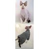 Sphynx Cat Clothes Cotton Kitten Cat Jumpsuit Winter Warm Cats Overalls Hoodies Costumes For Sphinx Devon Cat ropa para gato