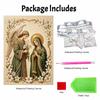 DIY 3D Pearl Diamond Painting Art Set Home Decor Angel And Mary Art Set Wall Art