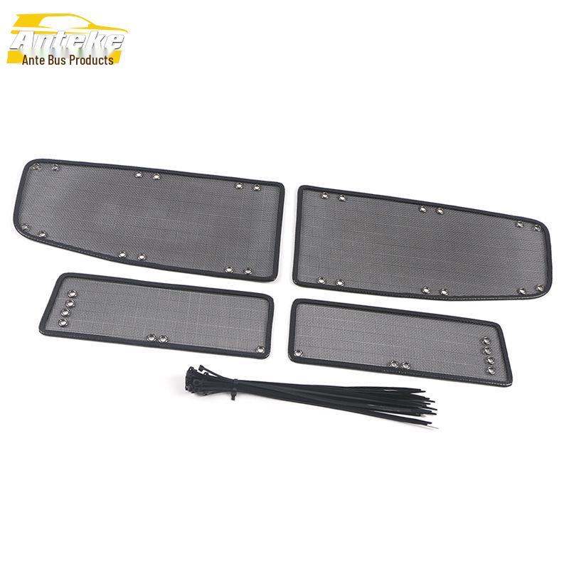 20-Inch S60 Insect Screen Diamond Mesh Radiator Grill Cover Sticker