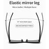 1 Pair Large Frame Rectangular Ladies Sunglasses Outdoor Street Fashion Photo Glasses UV Protection