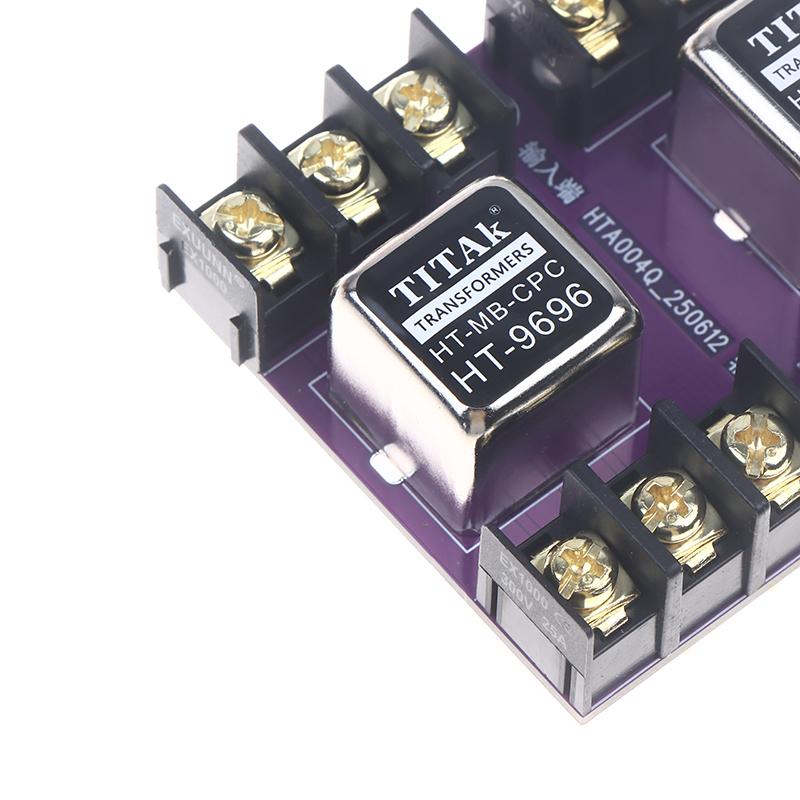 Balanced And Unbalanced Conversion Audio Isolator Ht-9696 Permalloy Audio Isolation Transformer 600:600 20Hz-20Khz