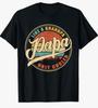 PAPA Like A Grandpa Only Cooler Funny Dad Papa Grandfather T-Shirt