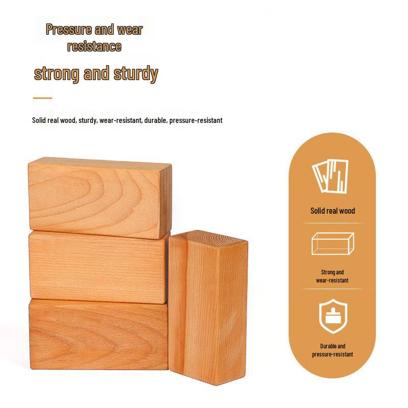 Bloque de Yoga WEZHO de Madera de Haya