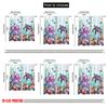 2 Stück, 2D-Flachdruck Vorhänge Digitaldruck Ozean Freundschaft Vielseitig Langlebig Polyester (ohne Stange) Festlich Perfekt für