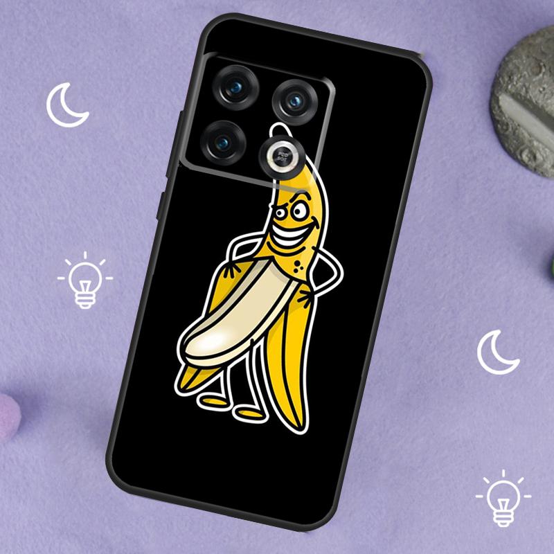 Memes Cartoon Funny Banana Case For OnePlus 13R 12R 10R 13T 15 13 12 11 8T 10T Nord CE 4 3 2 Lite N20 N30 Nord 5 Cover