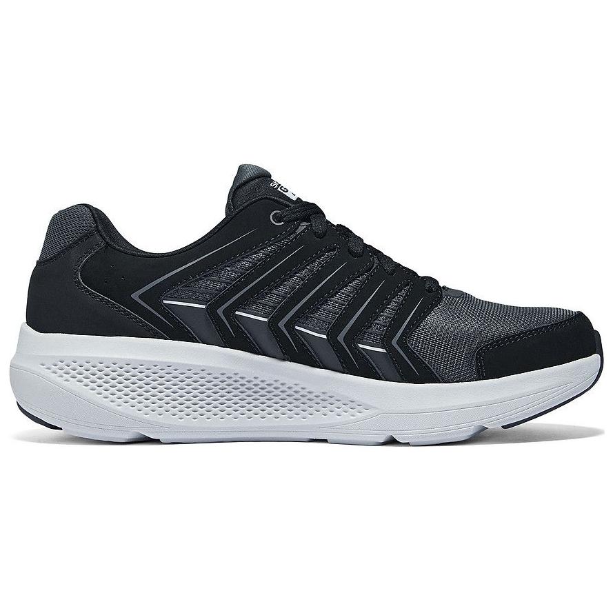 Skechers Go Run Elevate Eminent Comfortable Versatile Low Top Running Shoes Men Sneaker Black 220331-BKGY