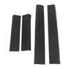 4pcs Door Sill Protector Strips Scratch Protection TPE Door Sill Scuff Plate Trim Sticker