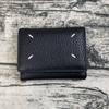 "Style 22SS Cowhide Tri-Fold Wallet: Genuine Leather Multi-Card Holder & Coin Purse for Men and Women"