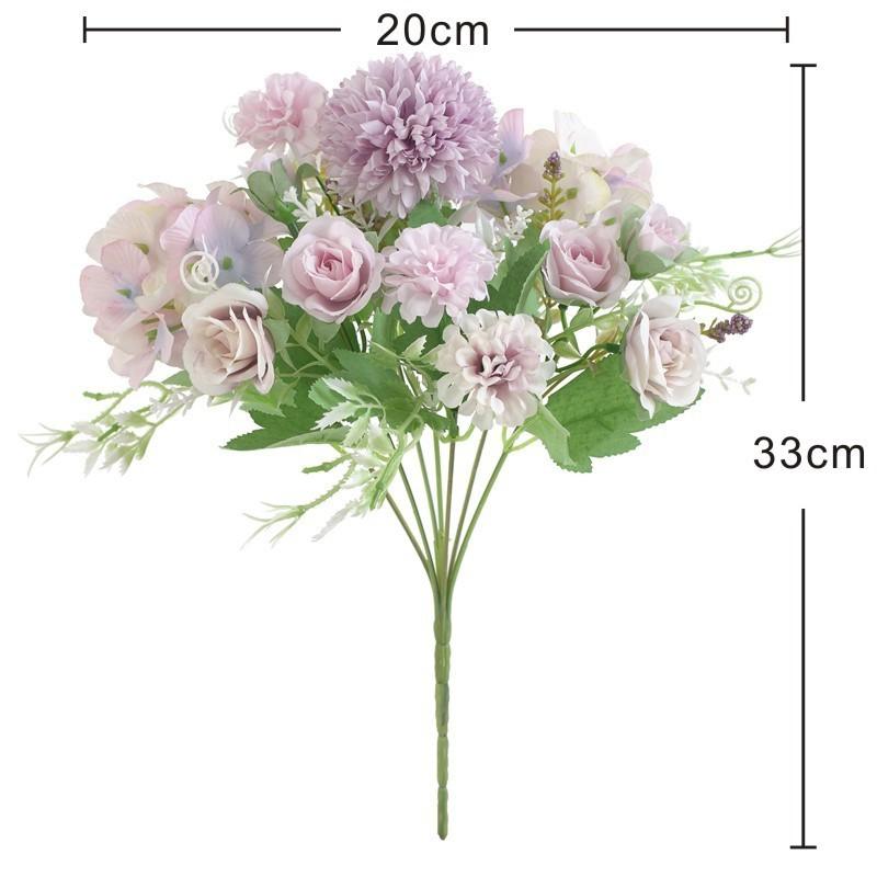 Dendranthema Artificial Morifolium Rose Wedding Celebrations Supplies Interior