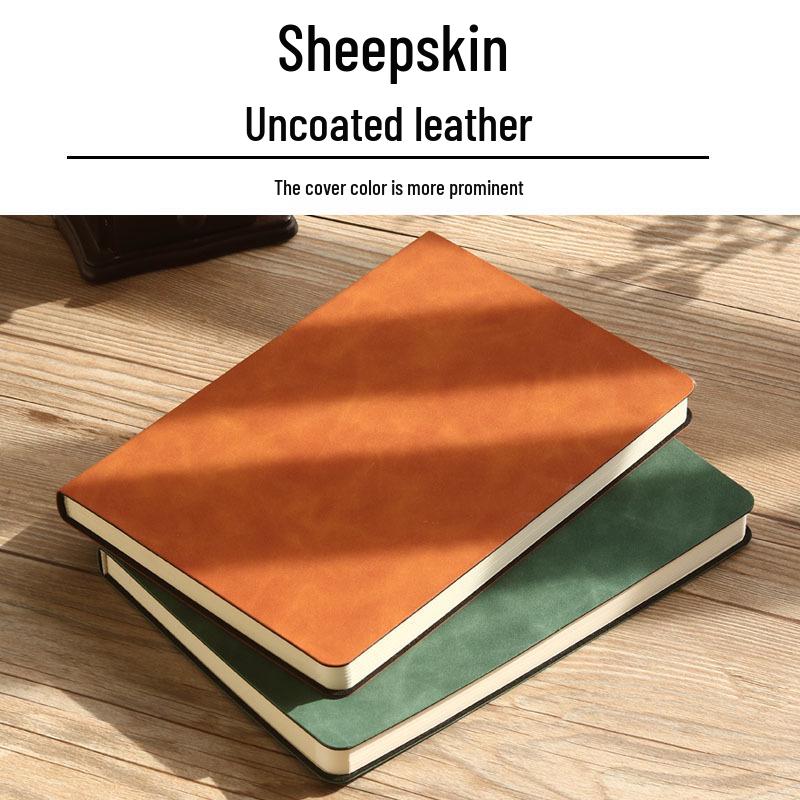 High-Quality A5 Leather Softcover Notebook for Students and Professionals