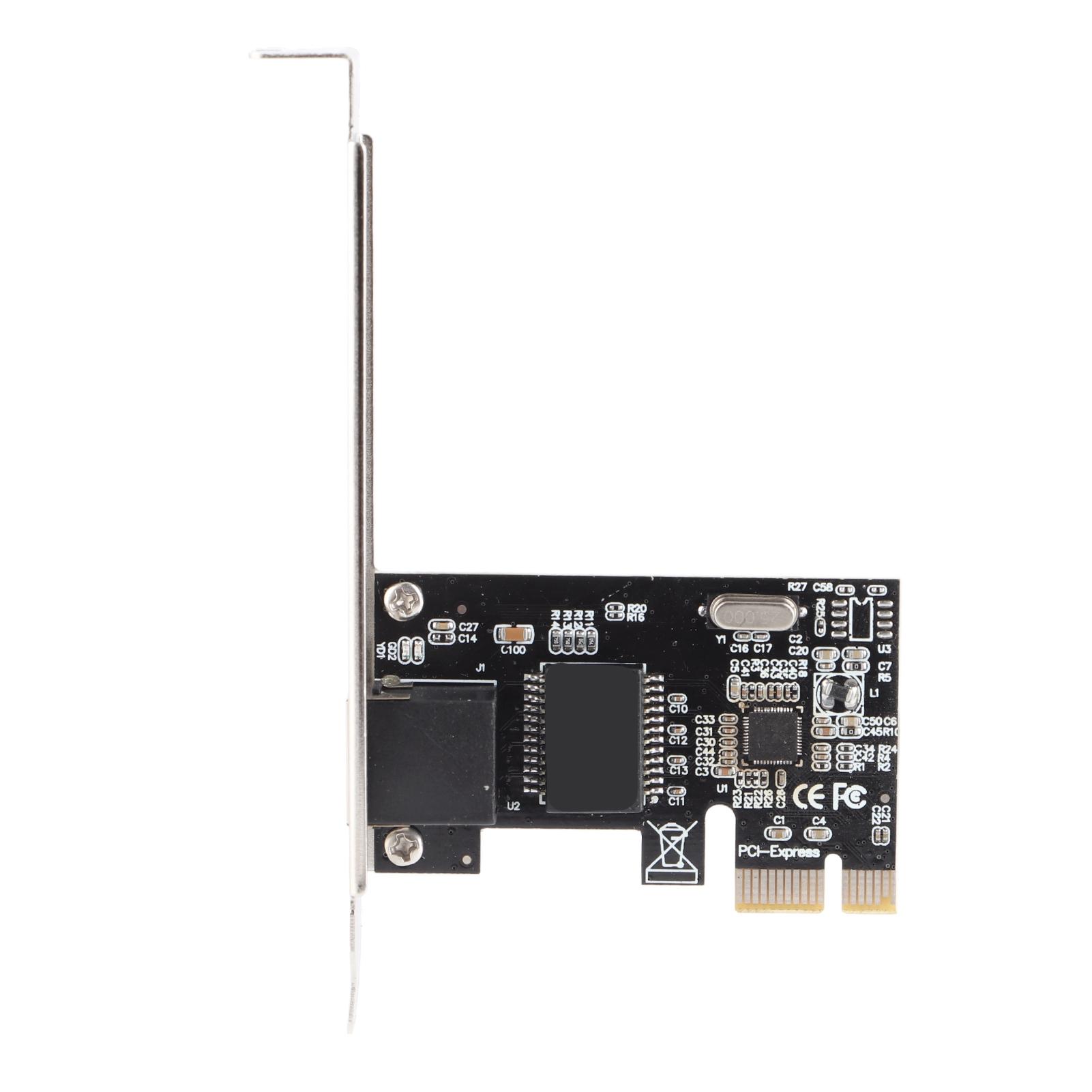 

Gigabit Ethernet Card PCI‑E Full Compatible Drive‑Free Network Controller Accessories