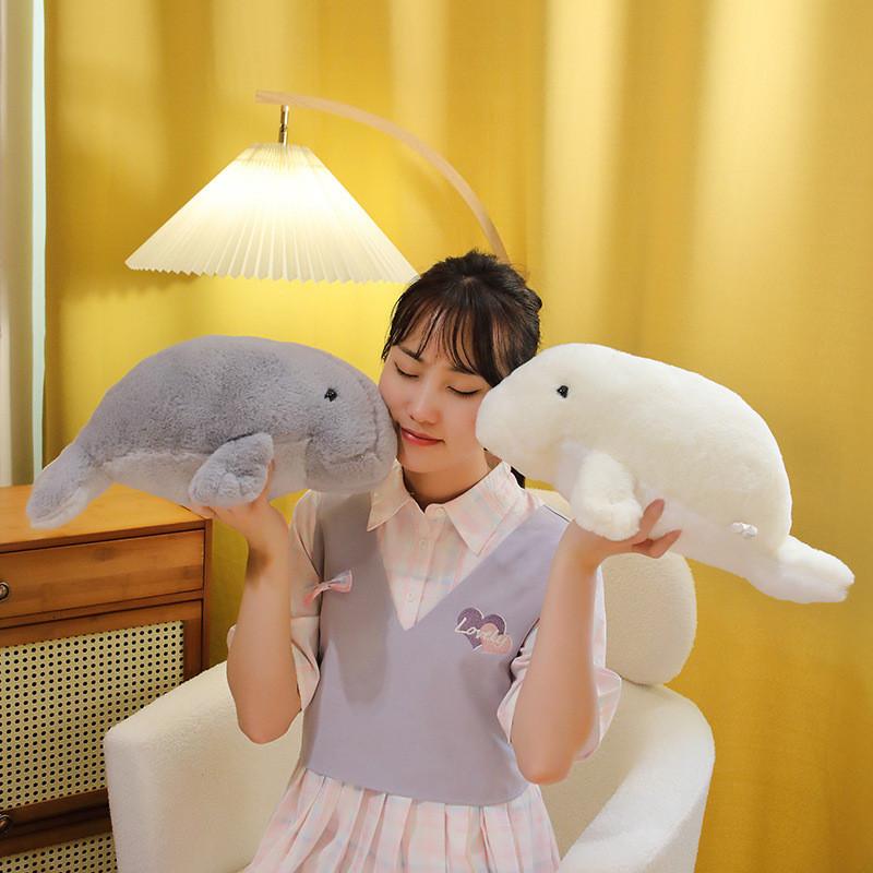 Manatee Sea Cute Plush Toy Cartoon Girl Child Sleeping Companion Gift Dolls
