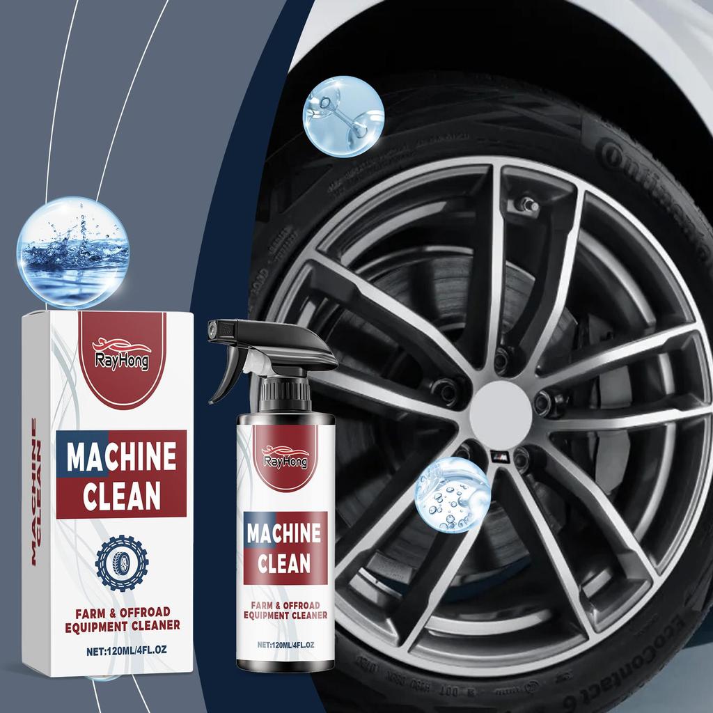 RAYHONG Car Tire Cleaner Car Wheel & Tire Dust Asphalt Non-Injury Plating Cleaner