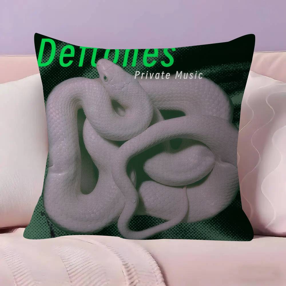 Classic D-Deftones Band   Pillowcase toon Gift Cushion Cover Bedroom Home Sofa Chair Seat Decor pillow case