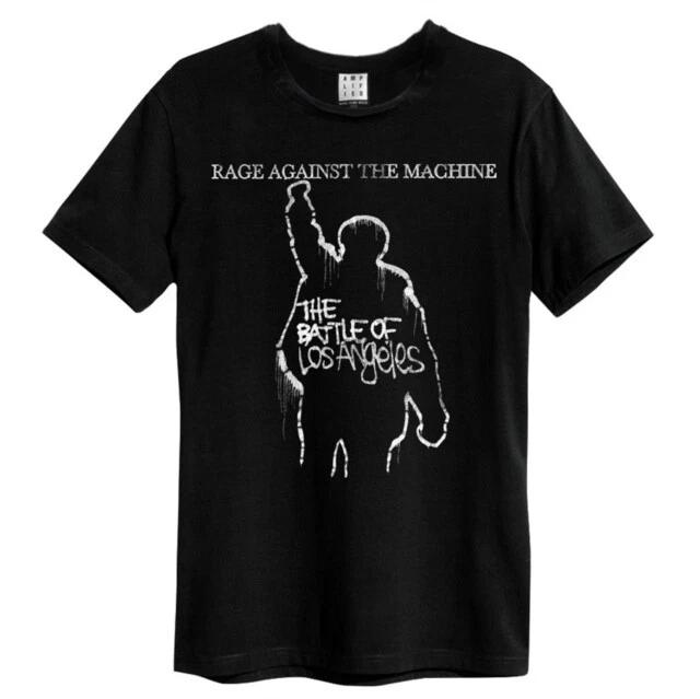 

Rage Against The Machine - Battle Of La Amplified Vintage Charcoal T Shirt S