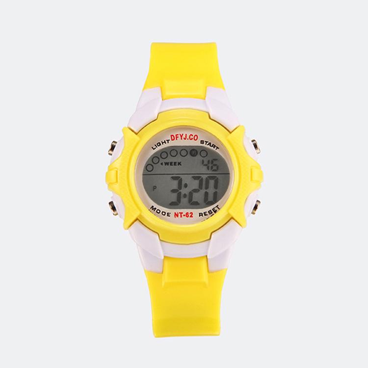 Girls' Multifunctional Luminous Watch: Colorful, Casual, Small Size for Ages 5-15