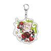New Game Cookie Running Acrylic Fun Keychain Shadow Milk Pure Vanilla Cookie Pendant Keyrings Fans Gifts Bag Hanging Accessories