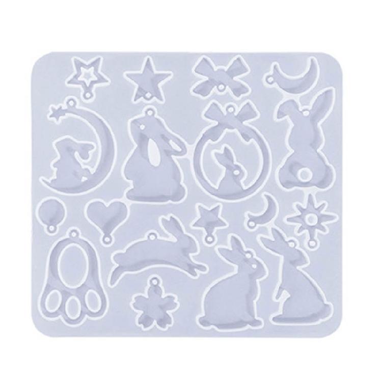Cat Resin Silicone Molds Animal Epoxy Casting Mold Jewelry Making Keychain Molds