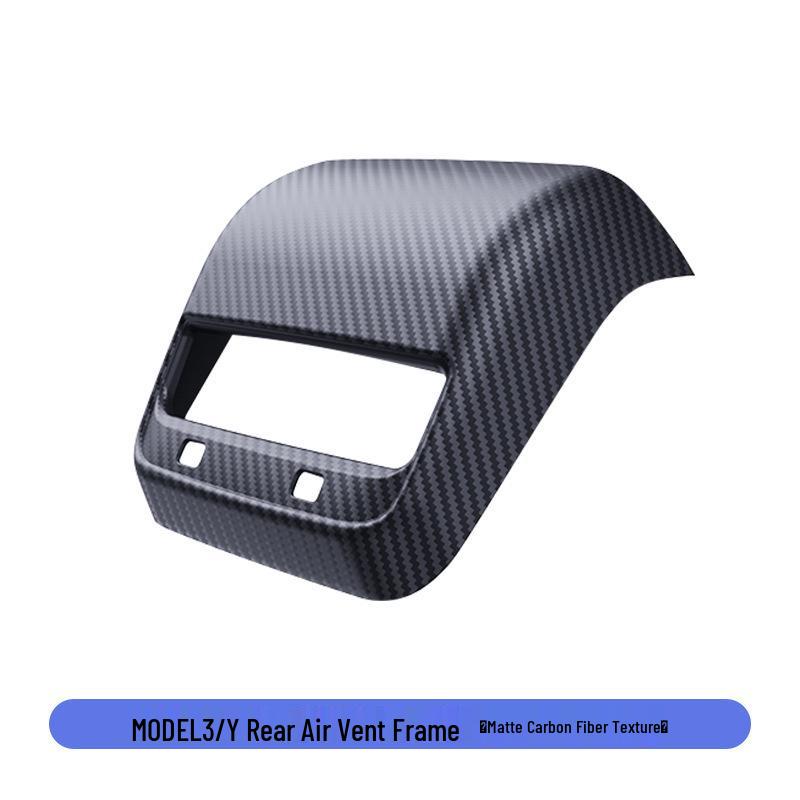 Rear Air Conditioning Vent Cover for Tesla Model Y/3/YL - Interior Decorative Accessory