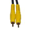 TOMOCA OFC Video Cable with RCA Plugs On Both Black VR-10 (10m) (3C-2V) Gold-Plated Ends,