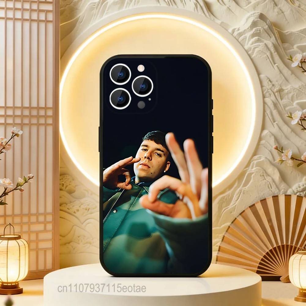 Singer Q-Quevedo BUENAS NOCHES For iPhone 12,16,13,14,15,17,11,Pro,Max,Plus,E,Air,Mini TPU Soft To Skin-friendly Phone Case