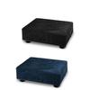 Black/Blue Short Plush Ultra Soft Fabric Dust Cover Suitable For Audio Technica AT-LP120XUSB Soft And Washable Protective Cover