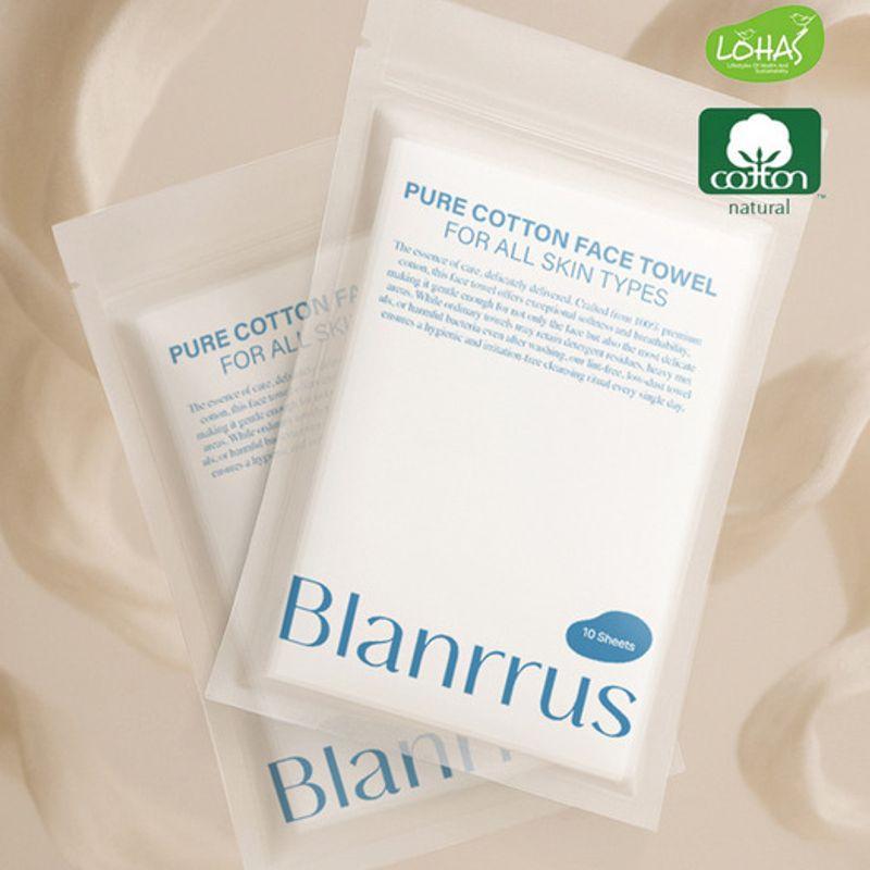 

100% pure cotton face towels
