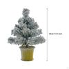 Small Artificial Christmas Tree Xmas Tabletop Ornament for Gardens, Weddings Accessory Holiday Party